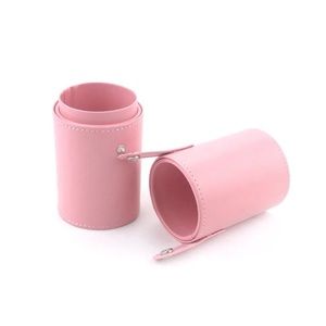 Pink Travel Makeup Brush Holder